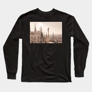 The rooftops of Milan Long Sleeve T-Shirt